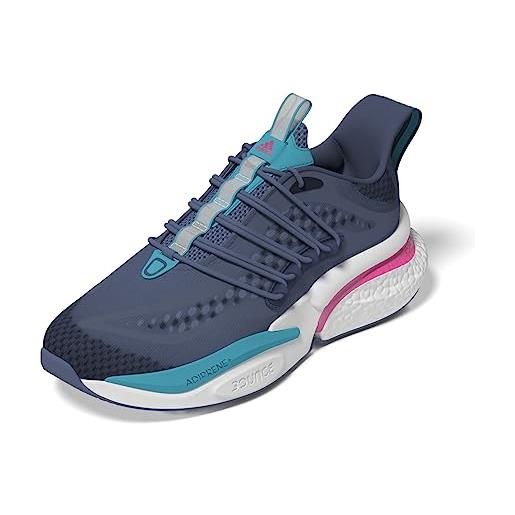 Adidas alpha. Boost v1, scarpe da ginnastica donna, rosa (clear pink carbon silver violet), 42 2/3 eu