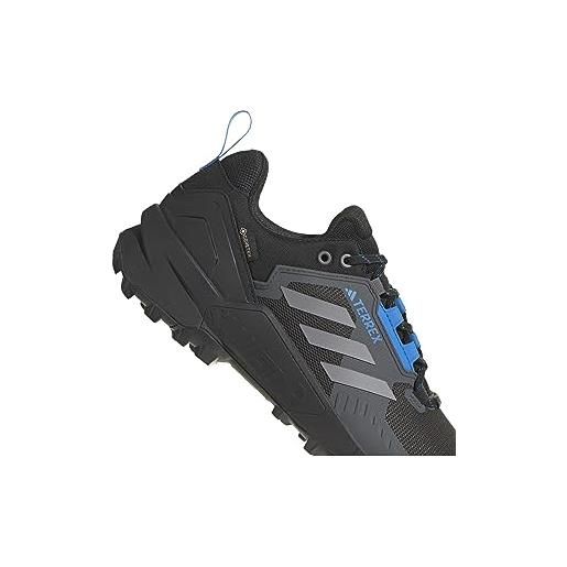 Adidas terrex swift r3 gtx, sneaker uomo, core black/grey three/solar red, 40 2/3 eu