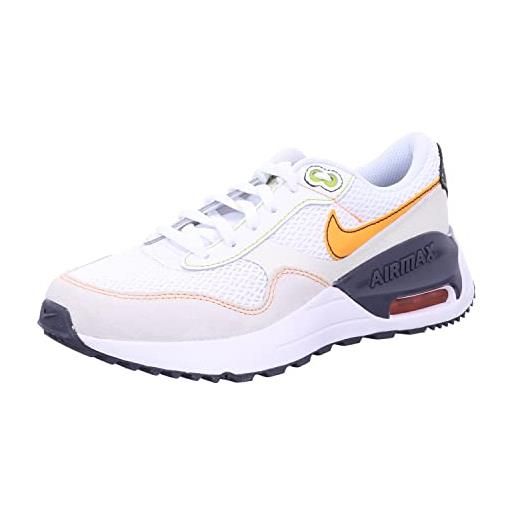 Nike air max system, scarpe da ginnastica unisex-adulto, bianco, 35.5 eu
