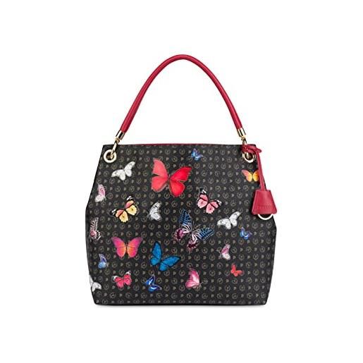 Pollini shopping hobo bag heritage butterfly collection