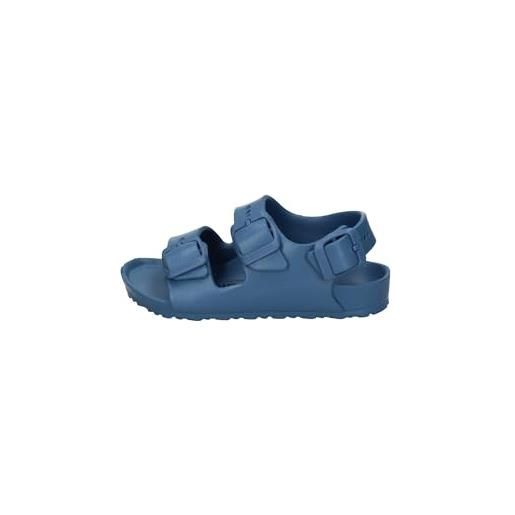 Birkenstock sandalo unisex blue/element blue milano kids eva