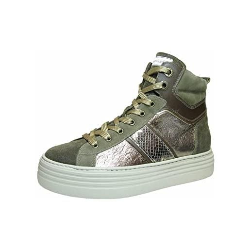 Nero Giardini scarpe sneakers donna i117004d pelle 510 verde originale ai 2022 taglia 35 colore verde
