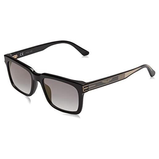 Carrera police splf12 sunglasses, nero, 55 unisex-adulto