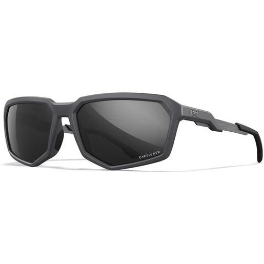 Wiley X ac6rcn08 recon polarized sunglasses trasparente cat3 uomo