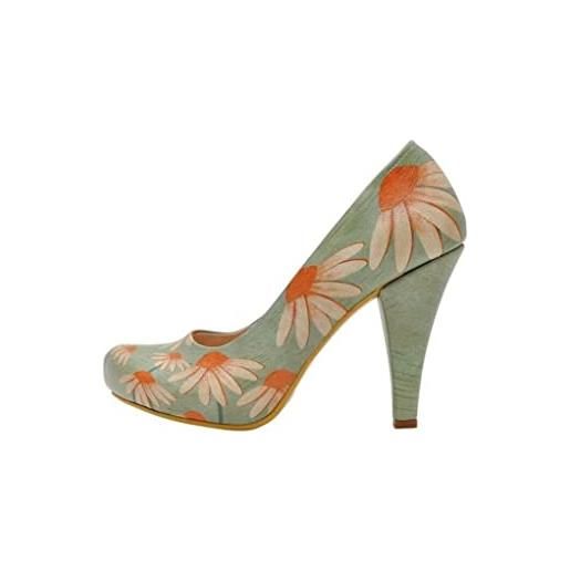 DOGO high heels, pompa donna, multicolor, 36 eu