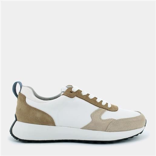GEOX sneakers geox da uomo , light taupe/white