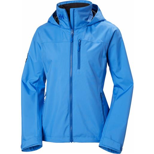 Helly Hansen women's crew hooded 2.0 giacca ultra blue s