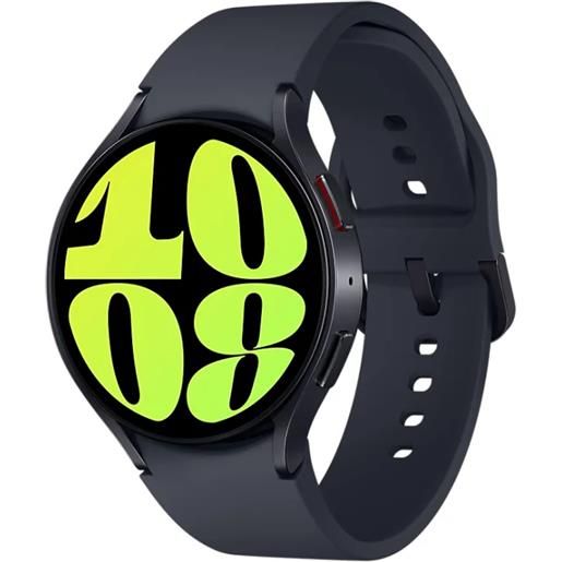 Samsung galaxy watch6 sm-r940nzkadbt smartwatch e orologio sportivo 3,81 cm (1.5) oled 44 mm digitale 480 x pixel touch screen grafite wi-fi gps (satellitare) [sm-r940nzkadbt]