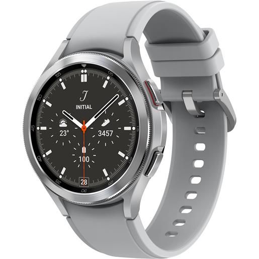 Samsung smartwatch Samsung galaxy watch4 classic 3,56 cm (1.4) super amoled 46 mm argento gps (satellitare) [sm-r890nzsaeue]