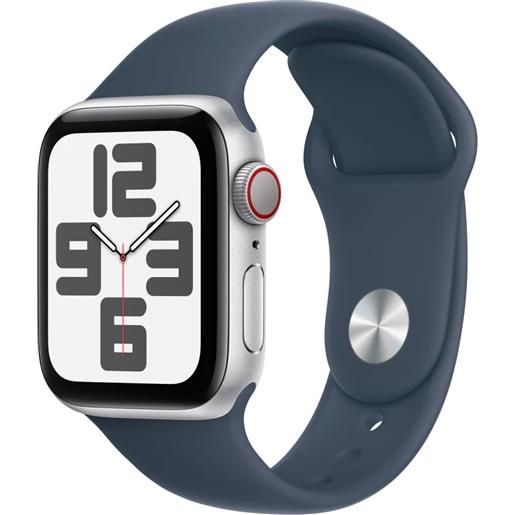 Apple smartwatch Apple watch se oled 40 mm digitale 324 x 394 pixel touch screen 4g argento wi-fi gps (satellitare) [mrgj3qf/a]