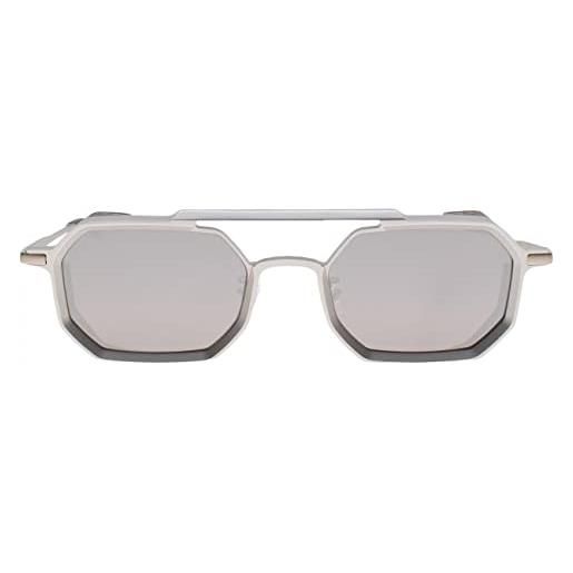 LEZIFF occhiali da sole colorado 2.0 argento - unica, argento