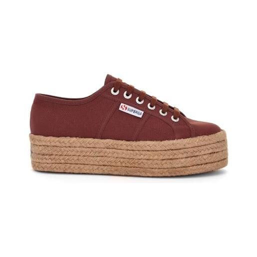 SUPERGA 2790 rope - lady shoes - zeppa - donna - brown sand