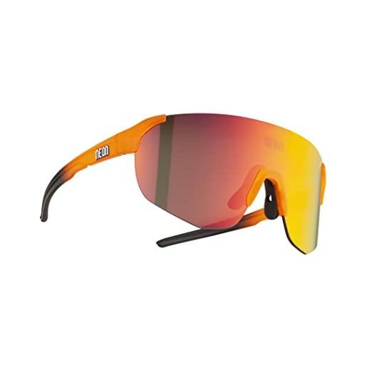 Neon sky occhiali, crystal orange black mat, m/l unisex-adulto