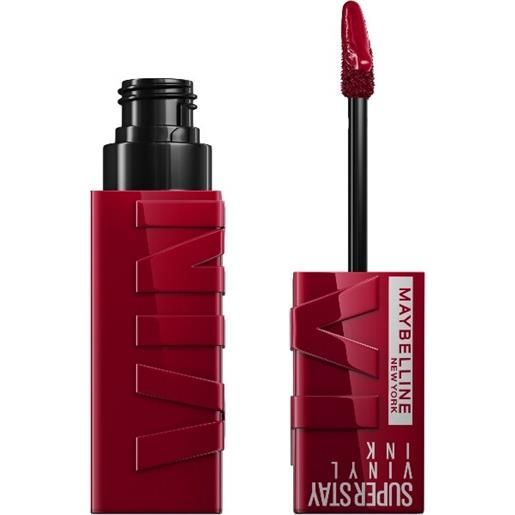 Maybelline rossetto effetto vinilico superstay vinyl ink 55 royal