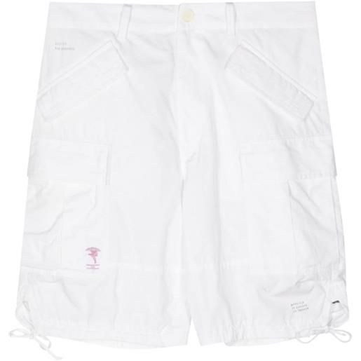 Undercover shorts con coulisse - bianco