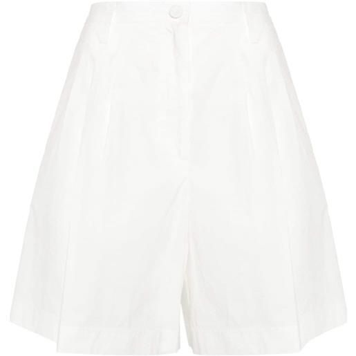 Forte Forte high-waist bermuda shorts - bianco