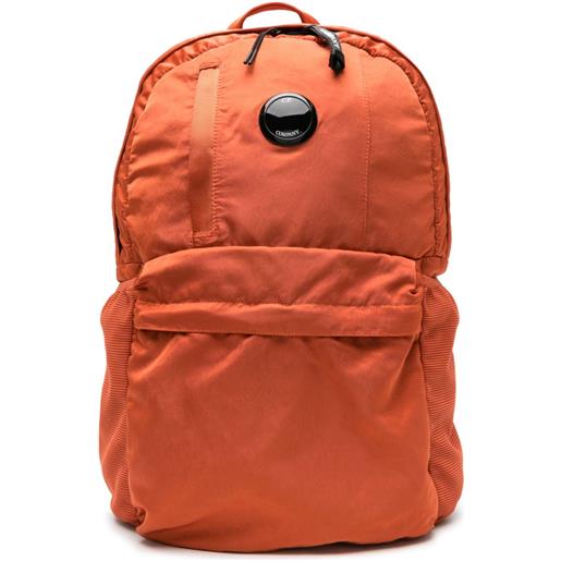C.P. Company nylon b lens-detail backpack - arancione