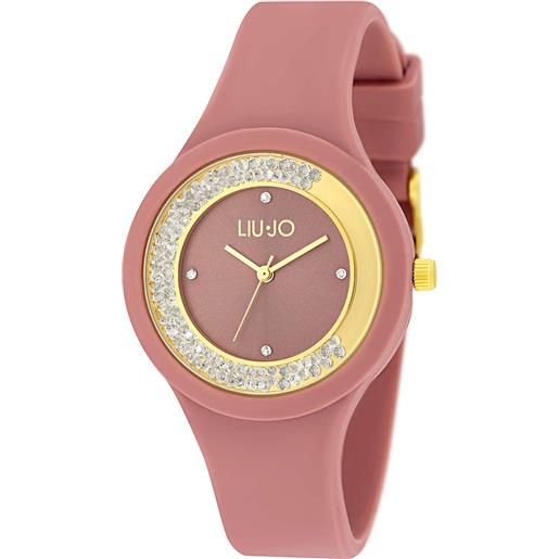 Liu Jo orologio da donna 38mm silicone rosa quarzo 3atm - tlj1426