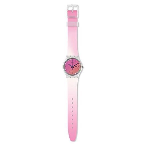 Swatch orologio analogico quarzo svizzero donna con cinturino in silicone ge719