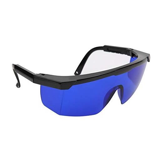Alomejor occhiali per ricerca di palline da golf con lenti colorate blu per ricerca della palla viene fornito con custodia