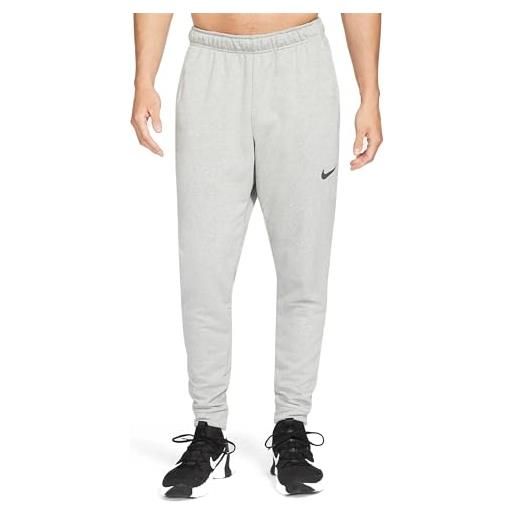 Nike m nk df pnt taper fl pantaloni sportivi, dk grey heather/(black), 3xl uomo