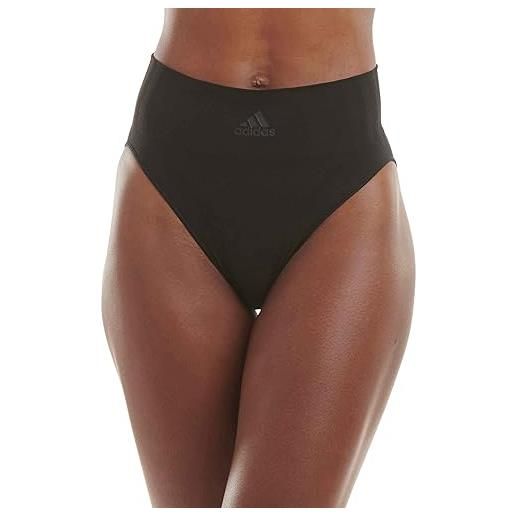 adidas multipack bikini brief (2pk) mutande da donna, black, xs