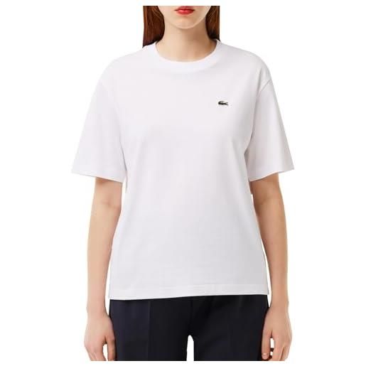 Lacoste t-shirt m/c bianco tf7215 bianco 34