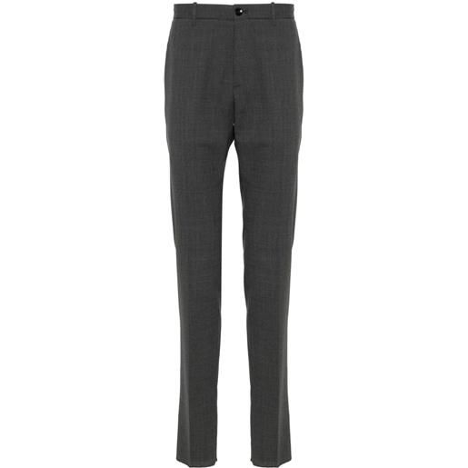 Incotex tapered-leg tailored trousers - grigio
