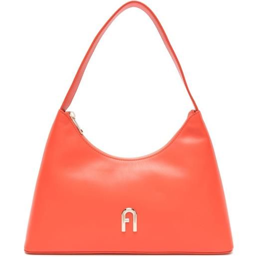 Furla diamante shoulder bag - arancione
