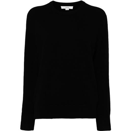 Vince knitted wool-cashmere blend sweater - nero