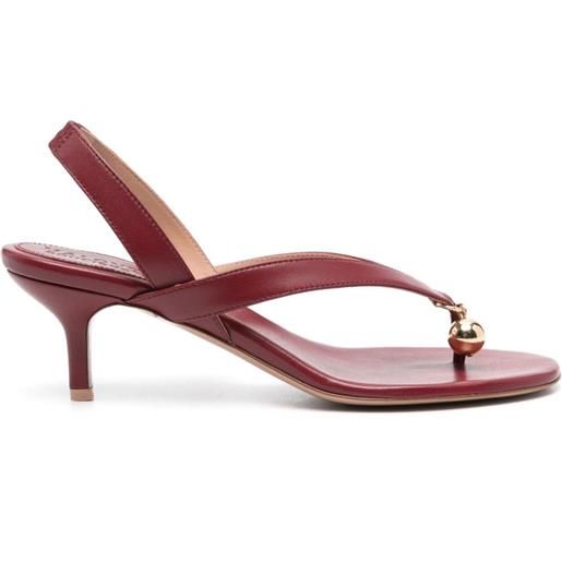 Philosophy Di Lorenzo Serafini x malone souliers lucie 70mm leather sandals - rosso