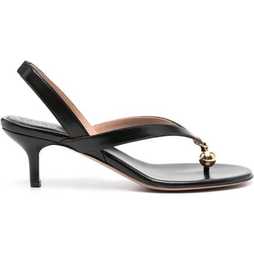 Philosophy Di Lorenzo Serafini x malone souliers lucie 65mm leather sandals - nero