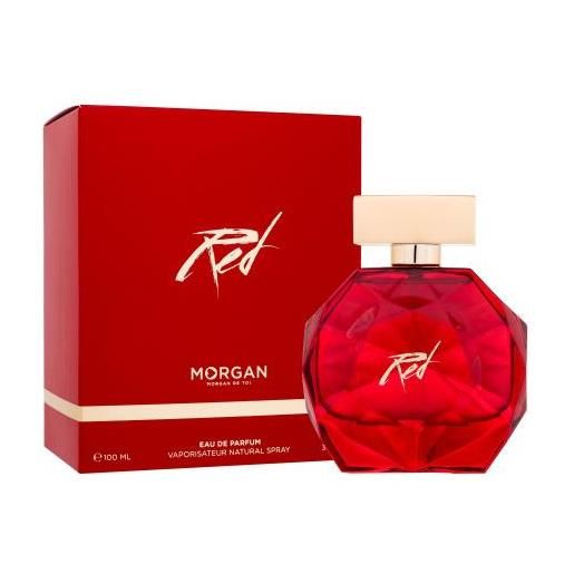Morgan red 100 ml eau de parfum per donna