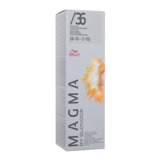 Wella Professionals magma by blondor evidenziando la tintura per capelli 120 g tonalità /36 per donna