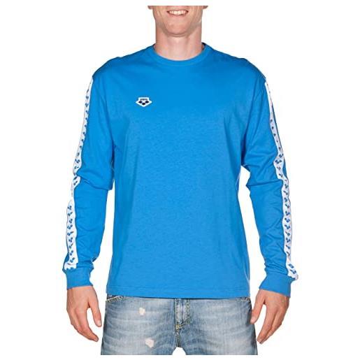 ARENA maglietta m long sleeve shirt team icons, blu, xxl uomo
