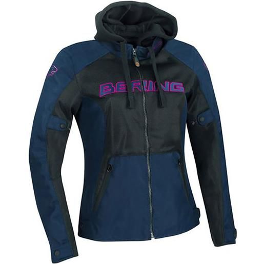Bering spirit hoodie jacket blu, nero 2 donna