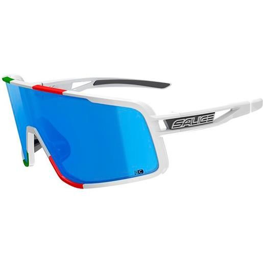 Salice 022 rw hydro+spare lens sunglasses bianco mirror rw hydro blue/cat3 + clear/cat0