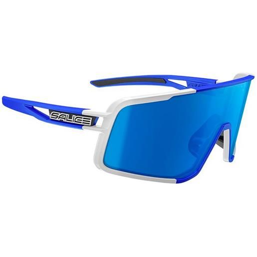 Salice 022 rw hydro+spare lens sunglasses bianco, blu mirror rw hydro blue/cat3 + clear/cat0
