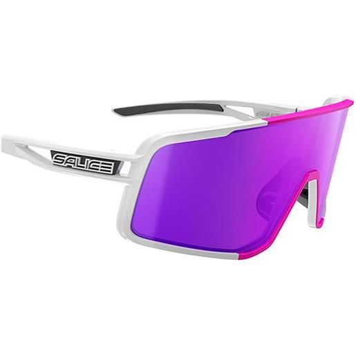 Salice 022 rw hydro+spare lens sunglasses bianco mirror rw hydro purple/cat3 + clear/cat0