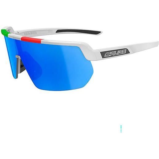 Salice 023 rw+spare lens sunglasses bianco, blu rw blue/cat3