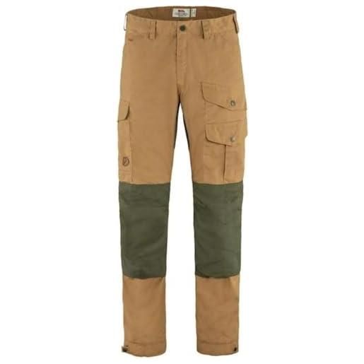 Fjallraven 87177-232-625 vidda pro trousers m pantaloni sportivi uomo buckwheat brown-laurel green taglia 52/l