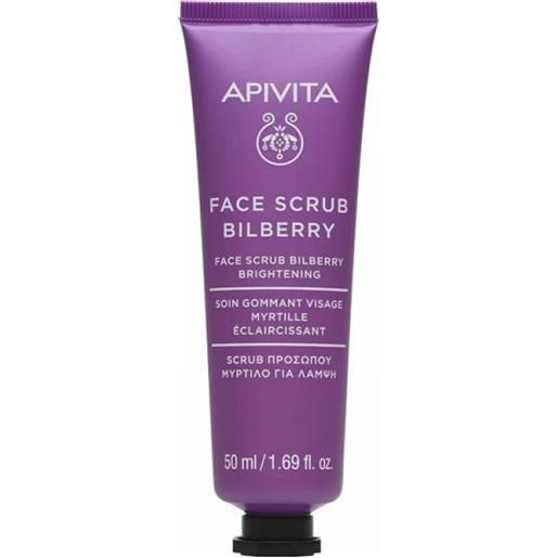 APIVITA face scrub bilberry 50ml