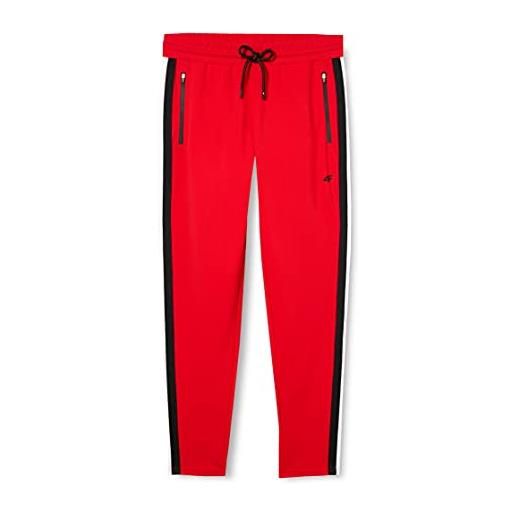 4F h4l20-spdd002-62s pantaloni, rosso, large da donna
