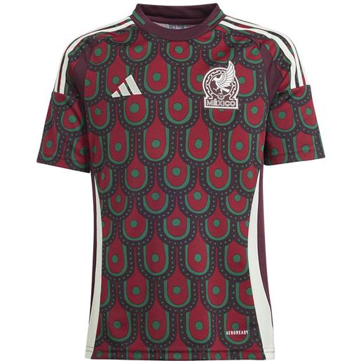 Adidas mexico 23/24 junior short sleeve t-shirt home rosso 7-8 years