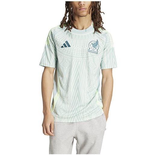 Adidas mexico 23/24 short sleeve t-shirt away grigio 2xl