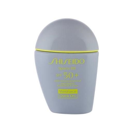 Shiseido sports bb wet. Force spf50+ crema bb waterproof 30 ml tonalità medium dark