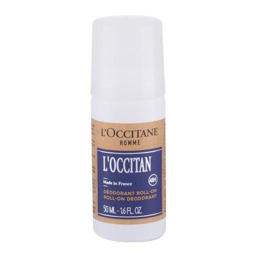 L'Occitane homme l´occitan 50 ml roll-on deodorante senza alluminio per uomo