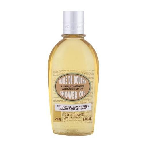 L'Occitane almond (amande) shower oil 250 ml olio gel doccia per donna