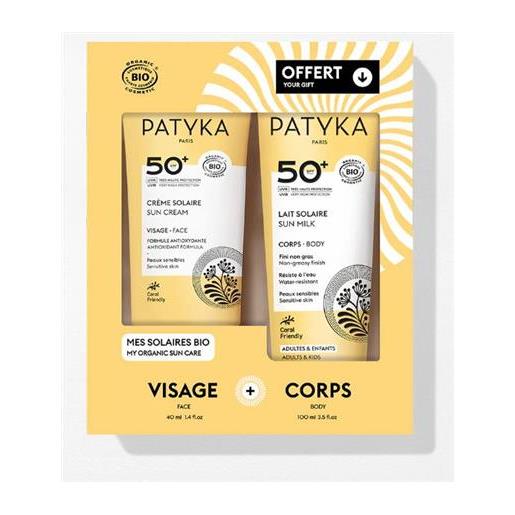Patyka cofanetto solare fattore di protezione spf50+