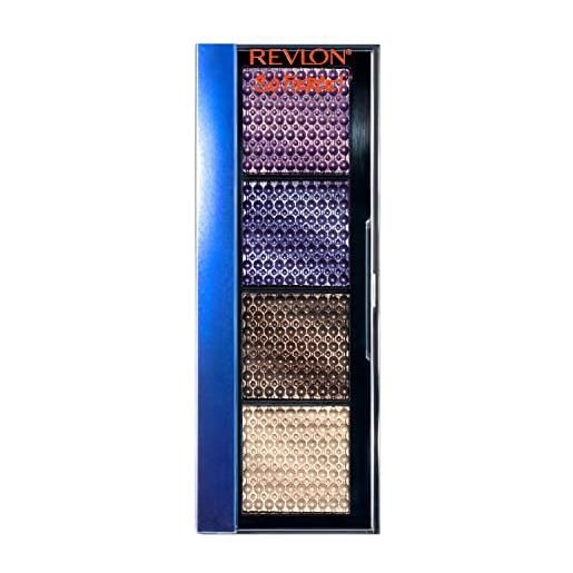 Revlon 7255425005 prismatic quad palette ombretti a lunga durata - clap back